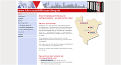 Desktop Screenshot of lohnsteuerhilfe-nuernberg.de